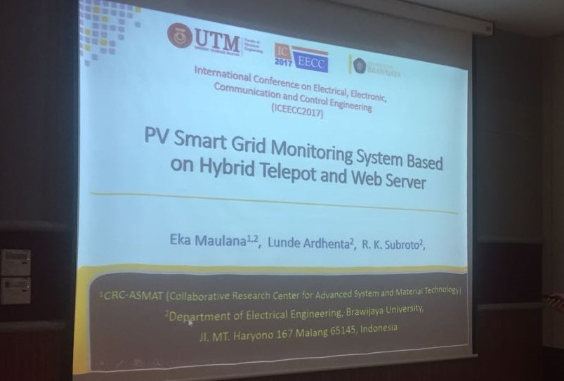 ICEECC 2017 (PV Smart Grid Monitoring System)